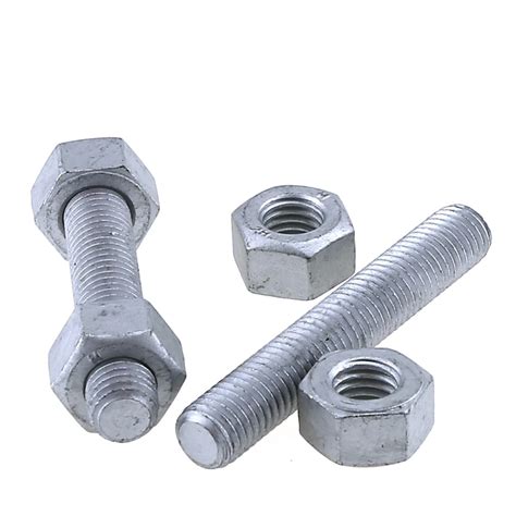 Din Hdg Stud Bolt And Nut Full Threaded Rod China Thread Rod