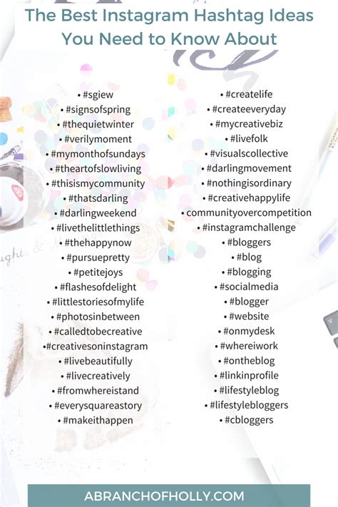 The Best Instagram Hashtag Ideas You Need To Know About