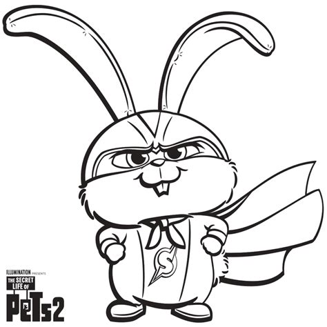 Free The Secret Life Of Pets 2 Coloring Pages Printable