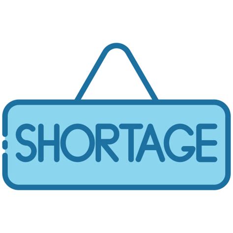 shortage generic blue icon