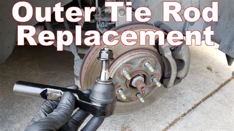 How To Replace An Outer Tie Rod End Youtube