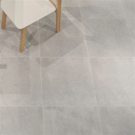 Eros Grey Ecotec Matt Porcelain Floor Tile X Mm