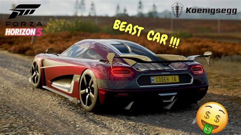 Modifying New Koenigsegg One 1 Into Beast Car In Forza Horizon 5