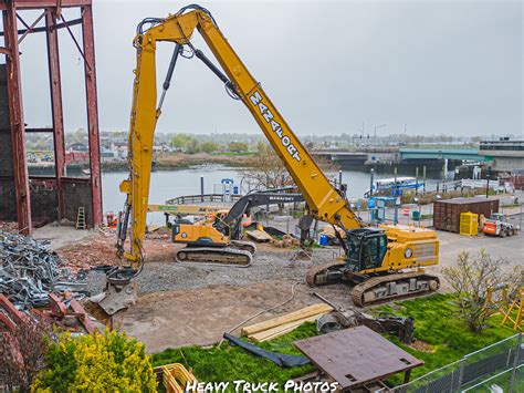 Cat High Reach Demolition Excavator Vinny Schiano Flickr