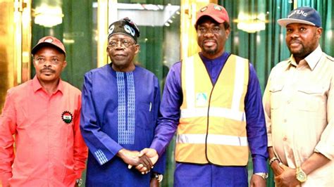 Labour Unions To Suspend Protest After Meeting Tinubu In Aso Villa QED NG