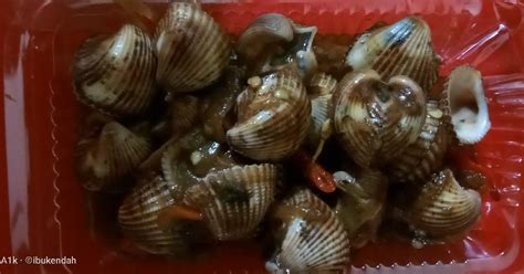 Resep Kerang Pedas Saos Tiram Oleh Endah Nurwanti Cookpad