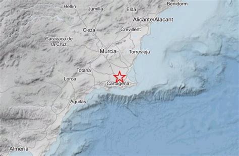 Torre Pacheco Murcia Registra Un Terremoto De Grados De Magnitud