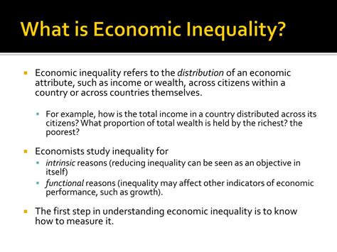 PPT - Economic Inequality PowerPoint Presentation, free download - ID ...