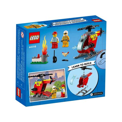 Lego City Fire Helicopter 60318 Toys Shopgr