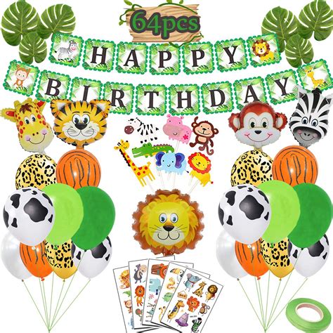 Buy Funnlot Jungle Theme Party Supplies Jungle Safari Theme Party