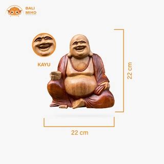 Jual Patung Buddha Maitreya Cm Patung Buddha Kayu Patung Kayu