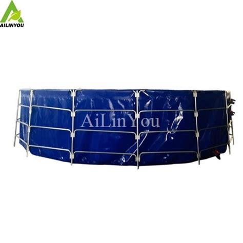 Recirculating Aquaculture System Foldable Pvc Aquaculture Fish Pond