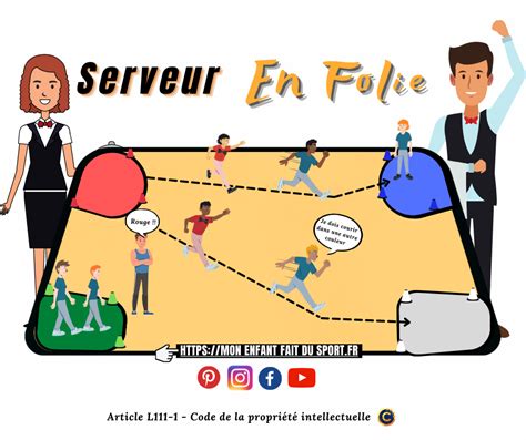 R Gle Du Jeu Du Serveur En Folie Jeu De Poursuite Sportif Pour Enfant