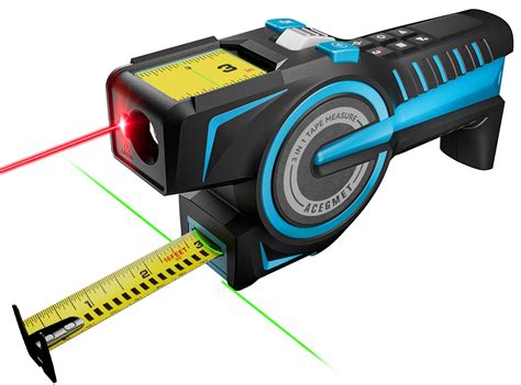 ACEGMET 3 In 1 Digital Tape Measure 100m Laser Tape Measure Auto