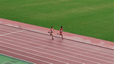 2018 茨城県高校新人陸上 女子マイル決勝 Youtube