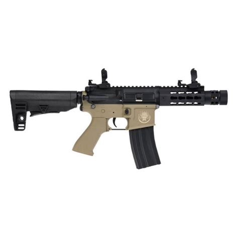 Fusil Saigo M Kenji Court Airsoft Tan Aeg Blowback Fr