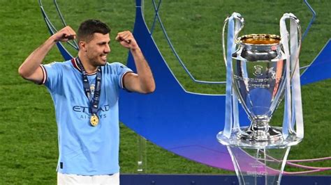 Final Liga Champions Rodri Bawa Manchester City Raih Treble Winners