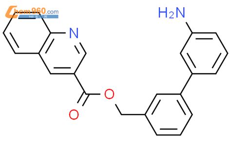 223102 44 1 3 Quinolinecarboxylic Acid 3 Amino 1 1 Biphenyl 3 Yl