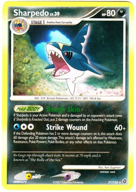 Serebii.net Pokémon Card Database - Secret Wonders - #37 Sharpedo