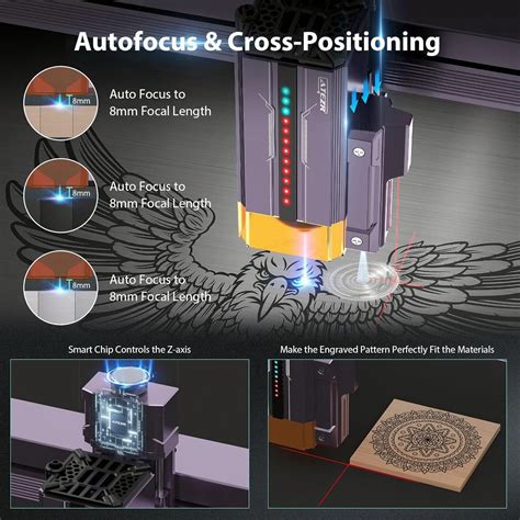 Atezr L W Laser Engraver With Auto Air Assist W Laser Engraver