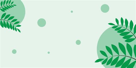 Illustration green leaves on light green background vector 10041215 ...