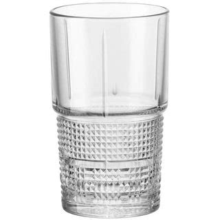 Bormioli Rocco Novecento Barware Glass Stackable Set Of Ounce