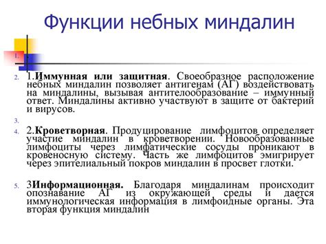Морфо-физиологические особенности лимфоаденоидного кольца глотки ...