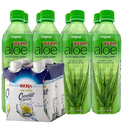 Amazon Iberia 100 Natural Coconut Water 11 1 Oz Pack Of 4