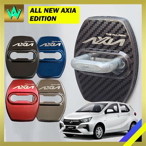 New Axia Perodua Car Door Lock Protection Cover Door Latch Sarung Pintu