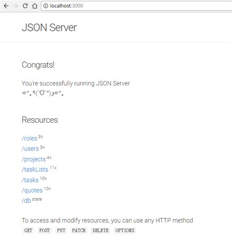 Json Server Rest Api