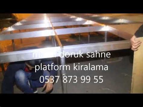 Masal Doruk Platform Sahne Kiralama Sahne Podyum Platform Kiralama