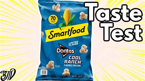 Doritos Cool Ranch Flavor Smartfood Popcorn Taste Test Tuesday Youtube