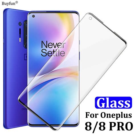 Cheap New 3d Curved Full Cover Glass For Oneplus 8 Pro Screen Protector