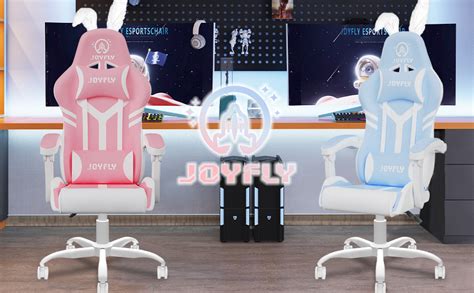 Joyfly Pink Gaming Chair Kawaii Computer Gamer Chair For Girls Ergonomic Pc Office Chair With