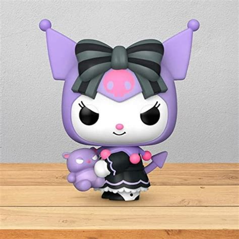 Pop Funko Sanrio Pop Kuromi With Baku Vinyl Figure Hot Topic Exclusive Purple