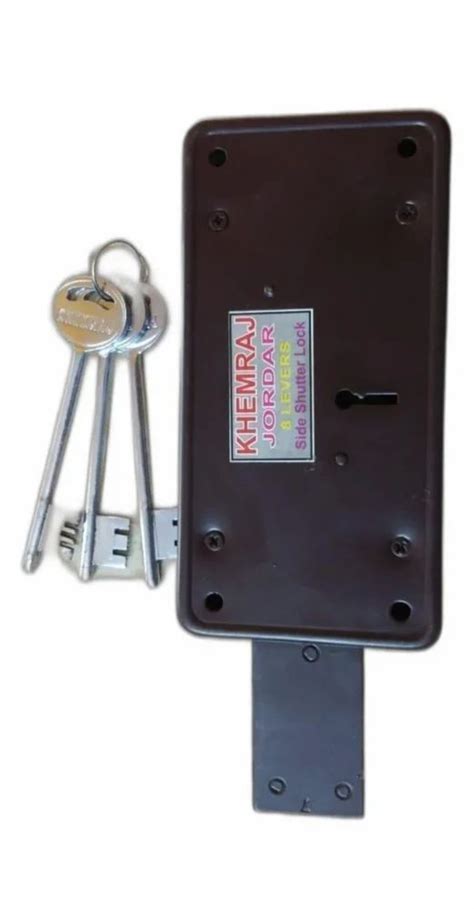 Khemraj Jordar 8 Levers Side Shutter Lock At Rs 260 Piece Aligarh Id 2850086314062