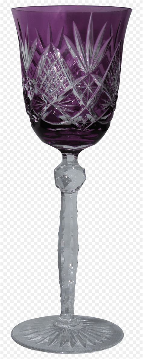 Bohemian Lead Crystal Purple Wine Glass Goblet Champagne Stemware Glass Lamp Wine Descargar