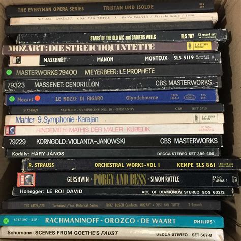 Lot 112 Classical Box Sets