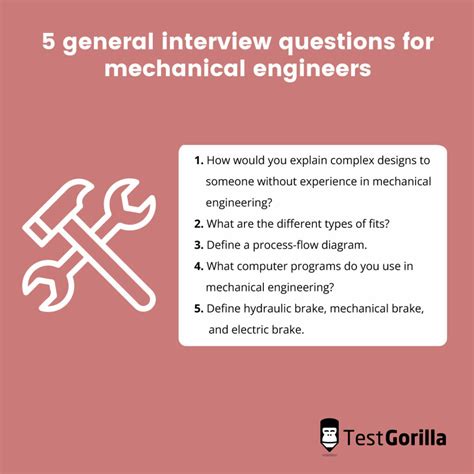 70 Interview Questions For Mechanical Engineers TestGorilla