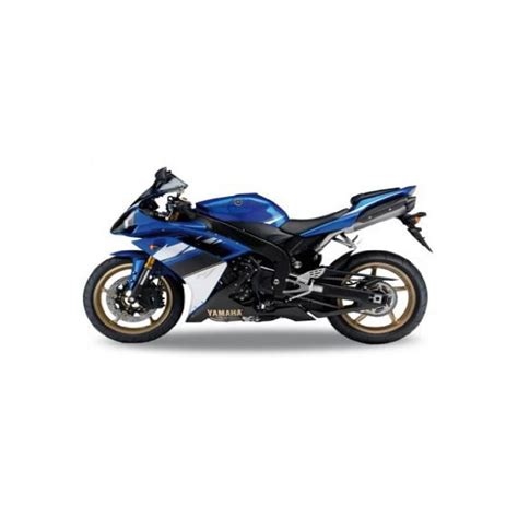 Autocolantes Moto Yamaha R Modelo Ano Azul Star Sam