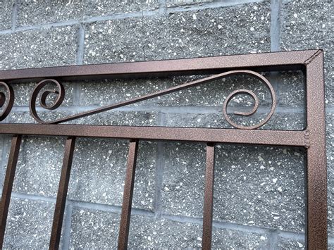 Garden Gate Style Metal Scroll Garden Trellis 6ft High X 4ft Etsy