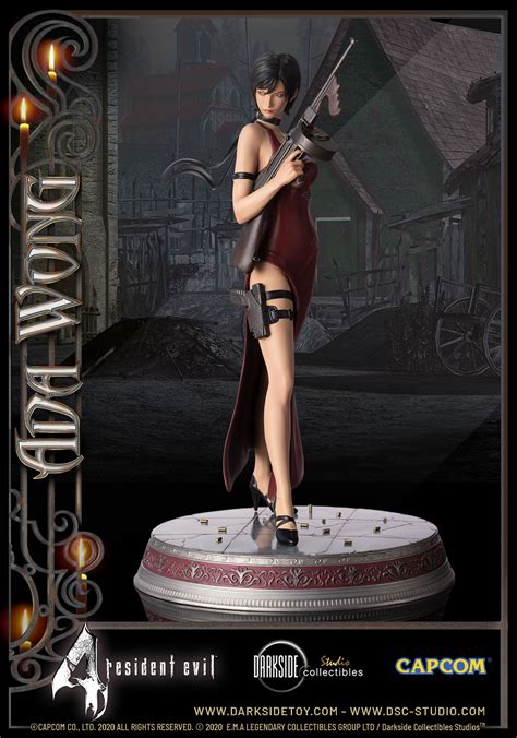 1 4 Quarter Scale Statue Ada Wong Resident Evil 4 Premium Statue By