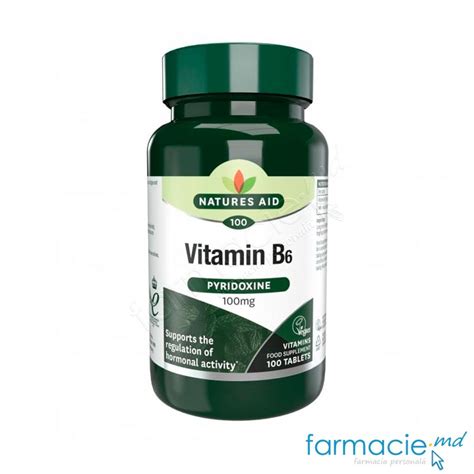 Vitamina B Piridoxina Mg Comp N Natures Aid