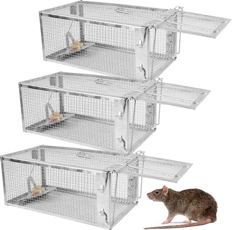 Amazon Kocaso Pack Humane Rat Trap Door Small Live Chipmunk