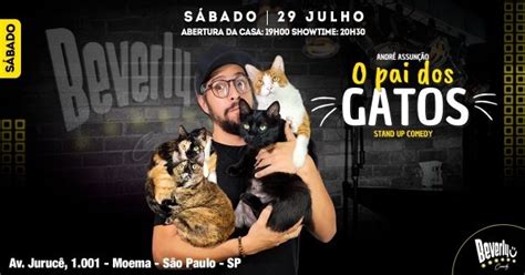 ANDRÉ ASSUNÇÃO o show PAI DOS GATOS em São Paulo Sympla