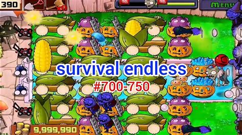 Pvz Survival Endless Manhzombiestv Youtube