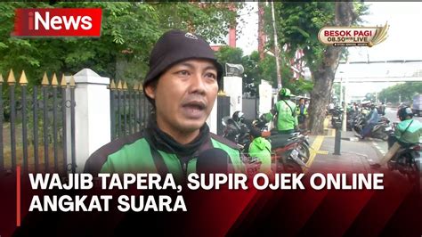 Suara Driver Ojol Terkait Diwajibkan Potongan Tapera INews Malam 05