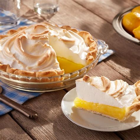 Classic Lemon Meringue Pie Recipe Lemon Meringue Pie Yummy Food Dessert Best Lemon