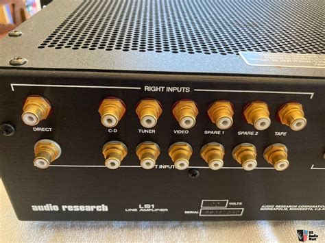 Audio Research Ls Line Stage Pre Photo Us Audio Mart