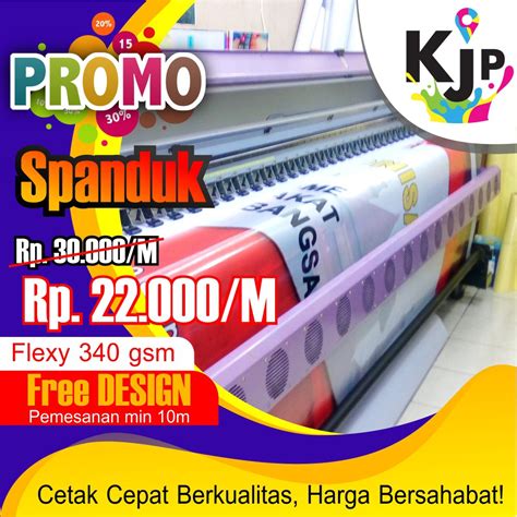 Jual Cetak Spanduk Banner Backdrop Gram Full Shopee Indonesia Riset